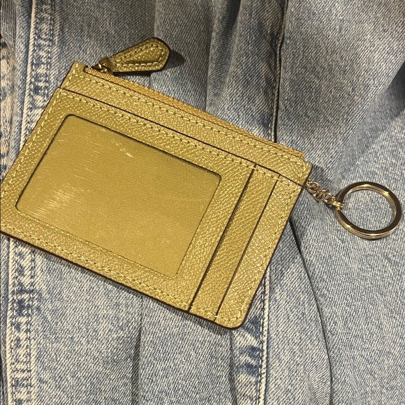 Coach Metallic Gold Key Pouch - Picture 2 of 3